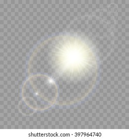 Vector Transparent Sunlight Special Lens