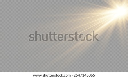 Vector transparent sunlight special lens flare light effect. Stock royalty free vector illustration. PNG	