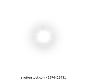 Vector transparent sunlight with sun glare. Overlay, Sun rays and glare, Sun, sunrays, light transitions, lens flare, light leaks and glare in PNG format. PNG sunlight flare. Golden flash and glare.