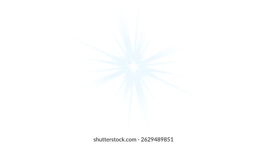 Vector transparent sunlight with sun glare. Overlay, Sun rays and glare, Sun, sunrays, light transitions, lens flare, light leaks and glare in PNG format. PNG sunlight flare. Golden flash and glare.	
