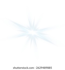 Vector transparent sunlight with sun glare. Overlay, Sun rays and glare, Sun, sunrays, light transitions, lens flare, light leaks and glare in PNG format. PNG sunlight flare. Golden flash and glare.	