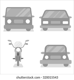 Vector Transport icons set. EPS10