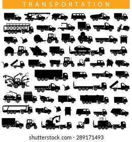 Pictograma de transporte de vectores