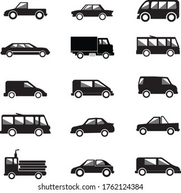 Vector Transportation Vehicle Design Icon Stock Vector (Royalty Free ...