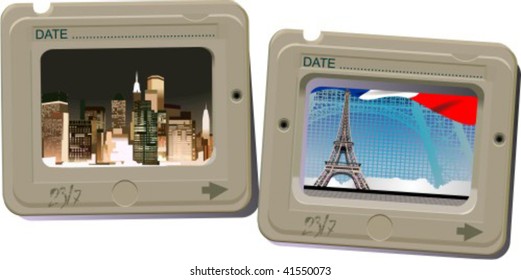 Vector travel 12, vector illustration