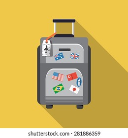 Vector Travel Bag Icon