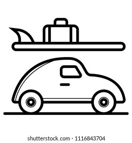 Vector Travel Car