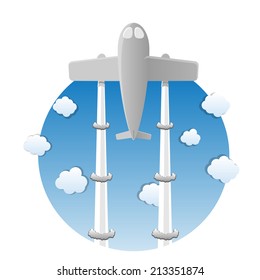 Vector travel concept in flat style or business start-up