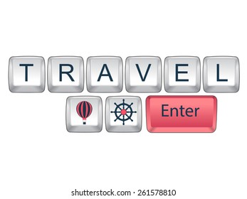 vector travel keyboard