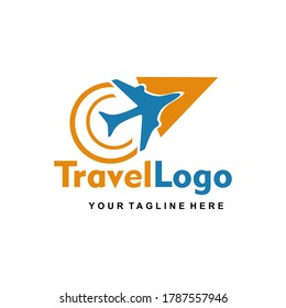 Vector Travel Logo Design good illustration for stickers, banners, icons and more