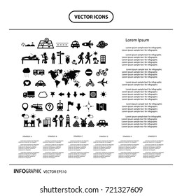 vector traveler explorer icon on white background 