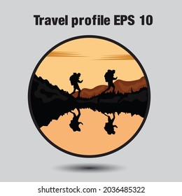 Vector for traveling profile 
eps 10 