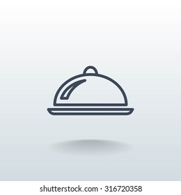 Vector tray icon