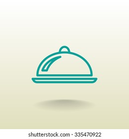 Vector tray icon