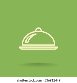 Vector tray icon
