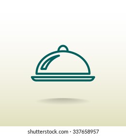 Vector tray icon