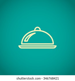 Vector tray icon