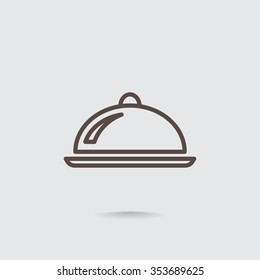 Vector tray icon