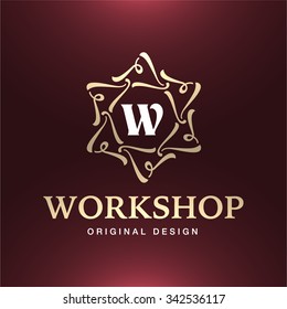 vector treasure luxury manuscript fancy stamp flourishes pattern contract monogram label straight classical prince king boundary red gold trendy sign rich elegant ornate fancy beauty classic art decor