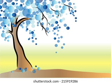 vector tree background