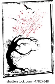 vector tree background