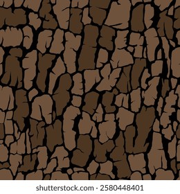 vector tree bark camouflage pattern, army print