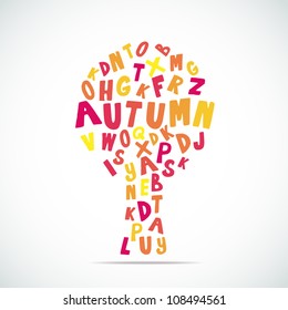 Vector tree. Design template