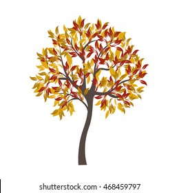 Vector tree green illustration element nature sign