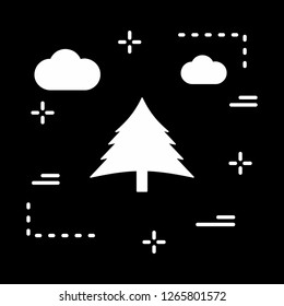 vector tree icon 
