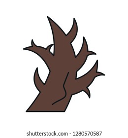 vector tree icon 