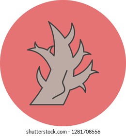 vector tree icon 