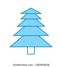vector tree icon 
