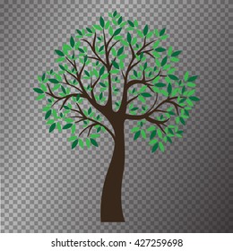 Vector tree illustration