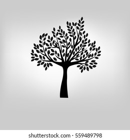 Vector tree illustration