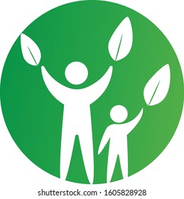vector tree logo by hand, save the tree for earth day, million day tree, family tree