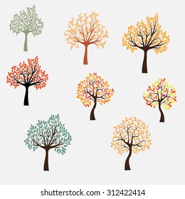 Vector tree set