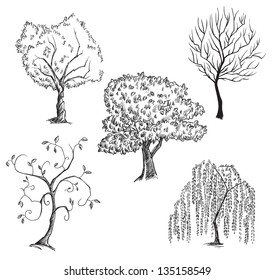 Vector trees collection