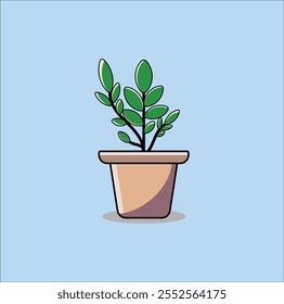 Icono de árboles de Vector. Diseño de Ilustración vectorial. Eps 10.