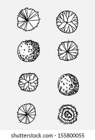 Vector trees with leaves