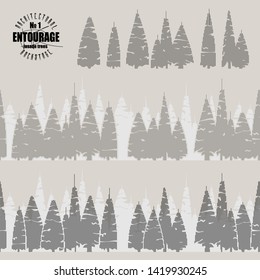 Vector Trees in lines to create Your architectural project more interesting and elaborated.