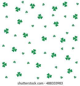 Vector trefoil pattern. Nice for background, fabric, wallpaper or wrapping paper.