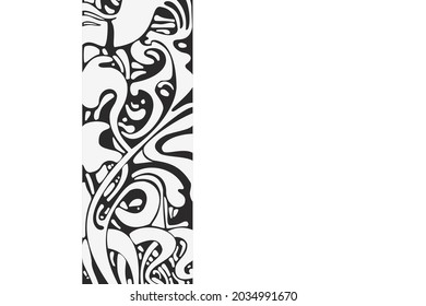 Vector trend patterns on a light background for design.