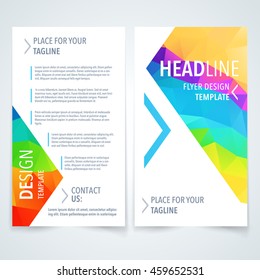 vector trendy ad advertisement or folder design pattern with multicolor three texture on white background white rainbow colourful conceptual background scene colorful digital performance fashionable c
