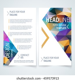 vector trendy advertising advertisement or leaflet design pattern with colourful three texture on white scene white colourful conceptual scene colorful numeric performance modern employment fancy impr