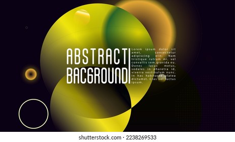 Vector Trendy Background with Gradient Mesh Holographic Circle Bright Geometric Page Design with Lines, Dots, Round Shapes. Identity Style for your Business Flyer.