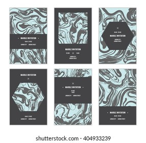 Vector trendy marbling background.