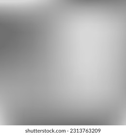 Vector Trendy Monochrome Gray Design Bild. Flüssige schwarze Aquarellfarbe Minimaler Farbverlauf-Hintergrund. Leeres dunkles Aluminium, glatter, unscharfer Hintergrund. Weiße silberfarbene, digitale Farbmessermasche.