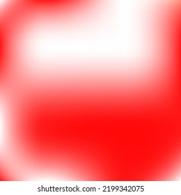 Vector Trendy Watercolor Neon Gradient Background. Liquid Red Spotlight Vivid Gradient Mesh. Light Bright Smooth Vibrant Smooth Surface. Fashion Color White Multicolor Blurry Background.