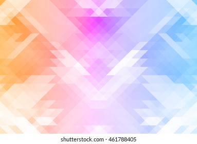 Vector triangle abstract background