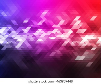 Vector triangle abstract background